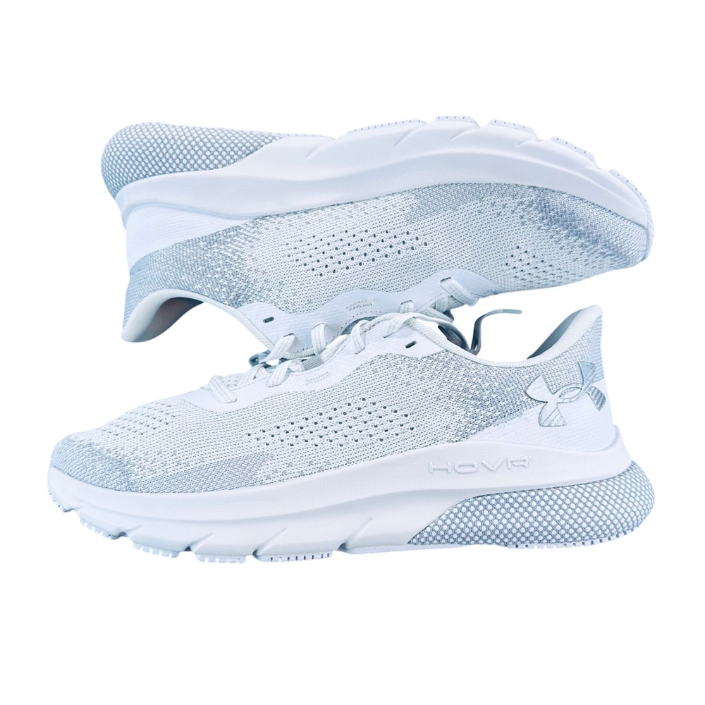 Under Armour HOVR Phantom 3 SE Mens 11 White Silver Running Shoes 3026525-101